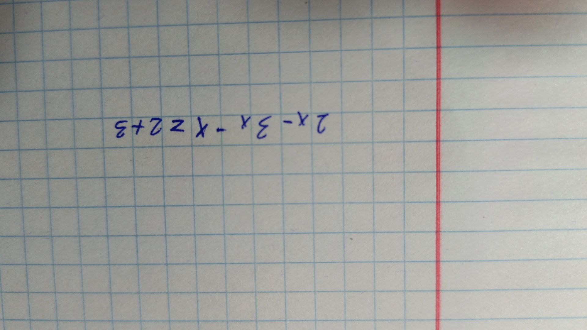 Фото задания: Упростить выражение: 2x − 3x − x + 2z + 3