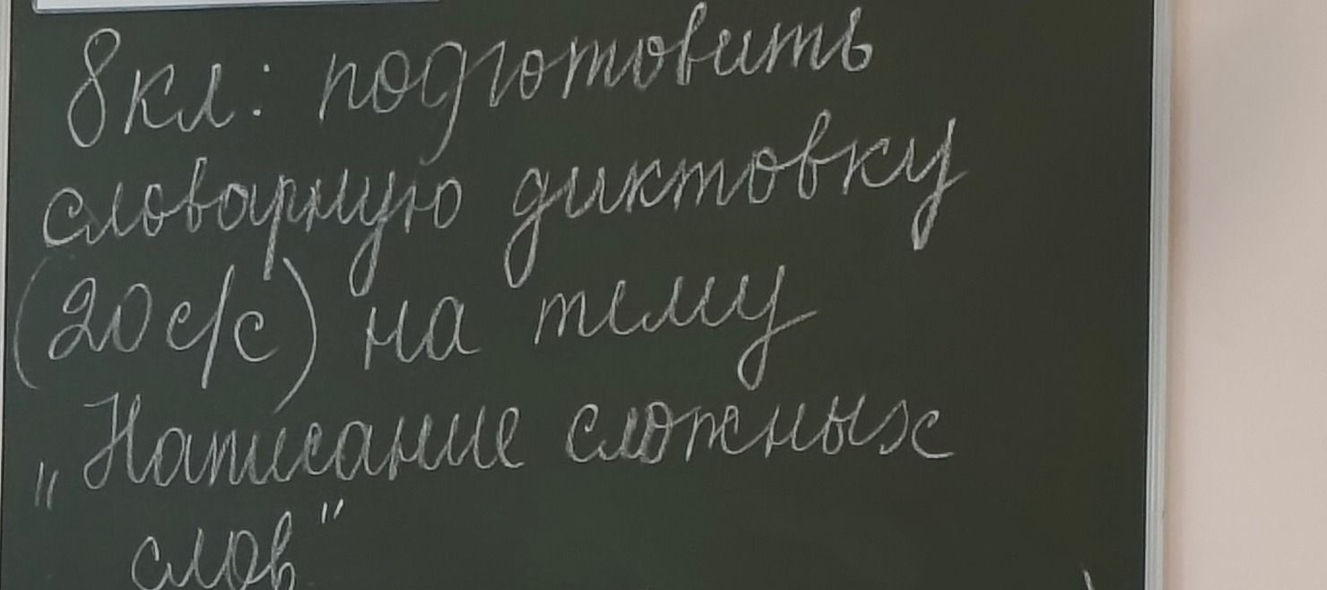 Фото задания: 8 кл.: повторить словарную диктовку (20 сл.) на тему «Написание суффиксов [текст обрезан]».