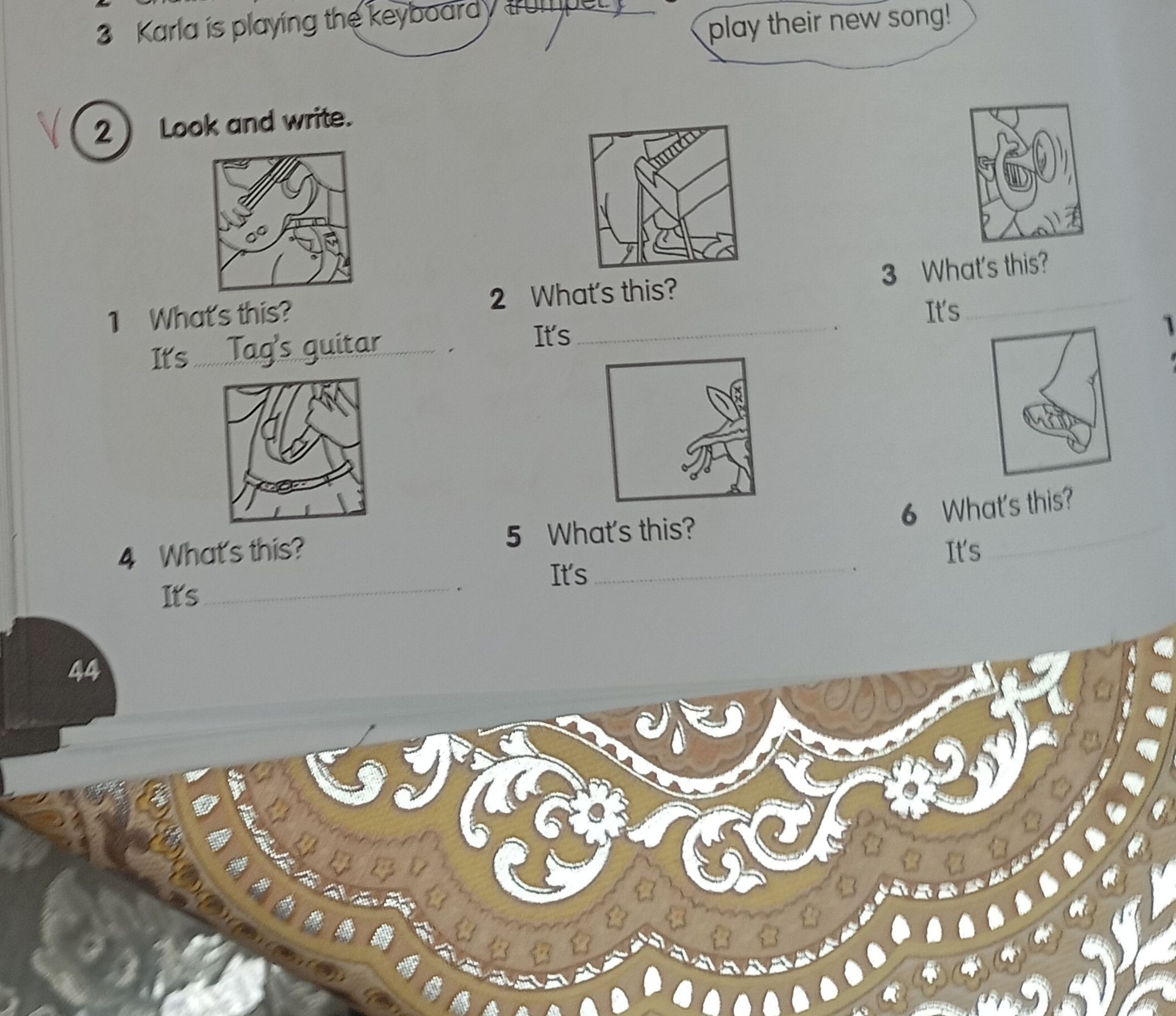 Фото задания: 3. What’s this?