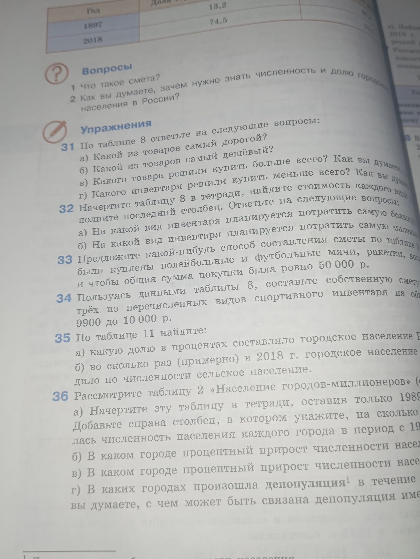 Фото задания: 1. Что такое смета?