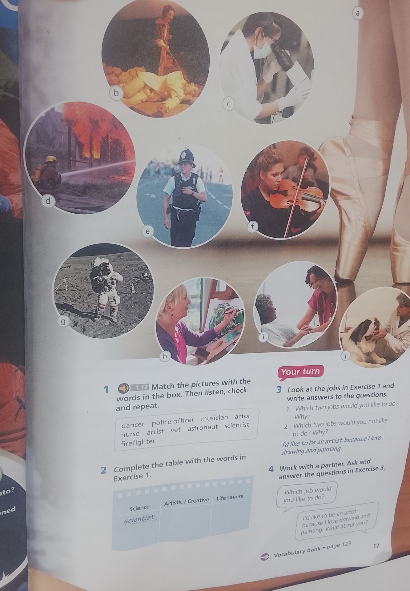 Фото задания: 4. Work with a partner. Ask and answer the questions in Exercise 3.