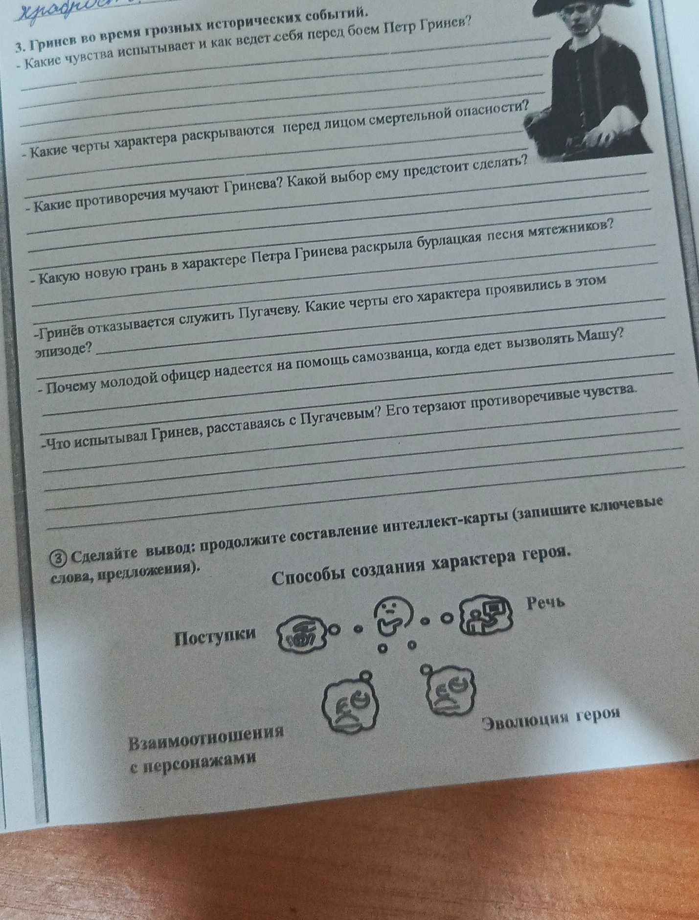 Фото задания: 3. Сделайте вывод; продолжите составление интеллект-карты (запишите ключевые слова, предложения). Способы создания…