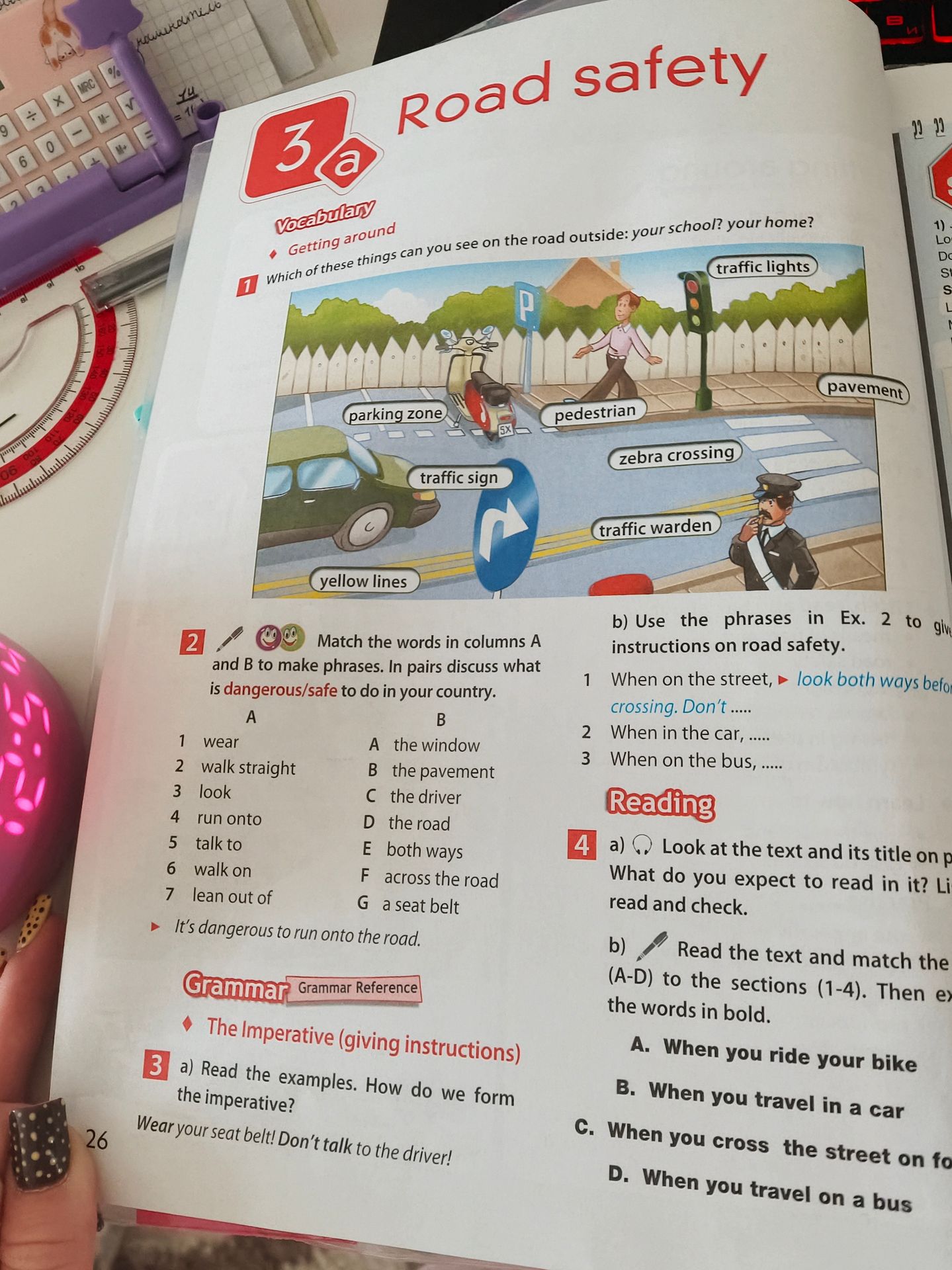 Фото задания: 4. a) Look at the text and its title on p. 27. What do you expect to read in it? Listen, read and check.