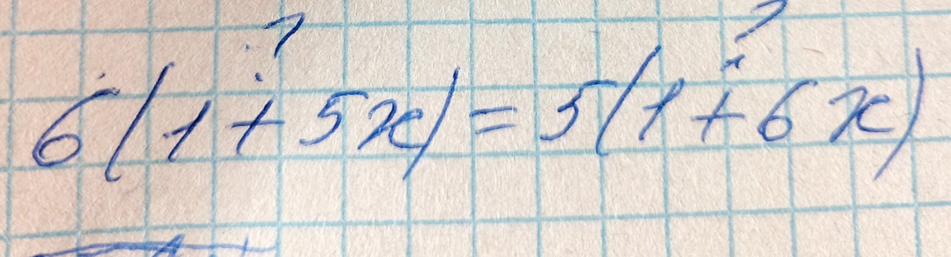 Фото задания: По изображению, вероятно: \(\frac{6}{1+5^2}=\frac{3}{1+6^2}\). Запись дробных черт и скобок не вполне ясна.