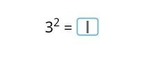 Фото задания: 3² = □